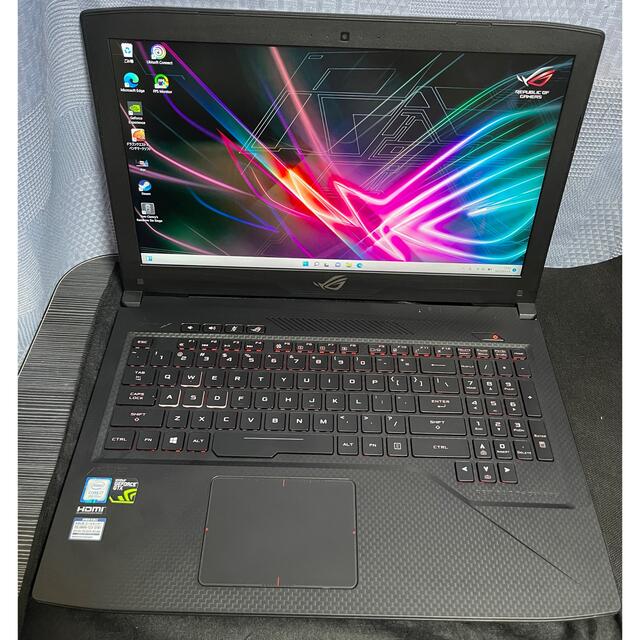 ASUS(エイスース)のASUS R.O.G. STRIX GL503GE SCARPRO スマホ/家電/カメラのPC/タブレット(ノートPC)の商品写真