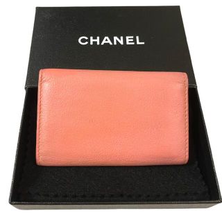 シャネル　キーケース　バタフライカメリア　CHANEL