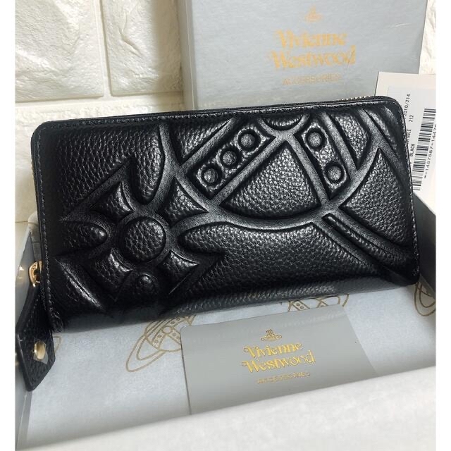 新品 ヴィヴィアン ウエストウッド Vivienne Westwood 長財布 ブラック