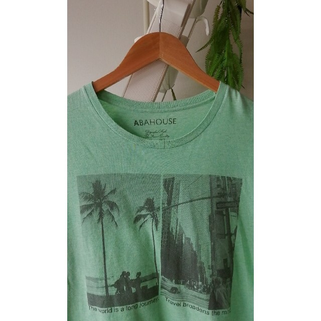 ABAHOUSE(アバハウス)の【ABAHOUSE】プリントT メンズのトップス(Tシャツ/カットソー(半袖/袖なし))の商品写真