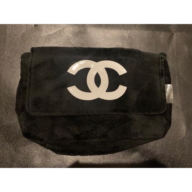CHANEL シャネルノベルティ ショルダーバッグココマークブラック