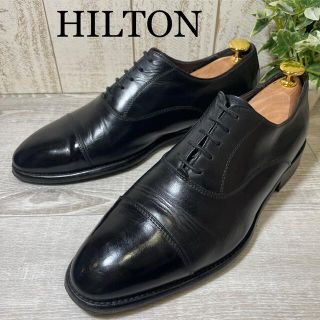 ヒルトンタイム(HILTON TIME)のYRNMM様専用【HILTON】24.5cm ストレートチップ ブラック 黒色(ドレス/ビジネス)