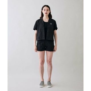 サタデーズニューヨークシティ(Saturdays NYC)の【ブラック（01）】Dani Nylon Camp Collar Shirt(シャツ/ブラウス(長袖/七分))