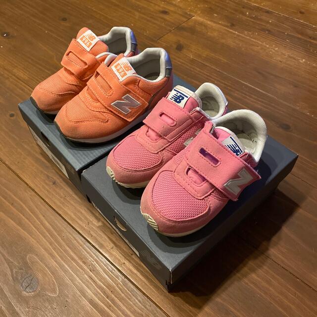 New Balance(ニューバランス)のキッズ　new balanceシューズ　2足セット キッズ/ベビー/マタニティのキッズ靴/シューズ(15cm~)(スニーカー)の商品写真