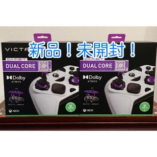 エックスボックス(Xbox)の【新品！未開封！2台セット！】victrix gambit  コントローラ　(PC周辺機器)