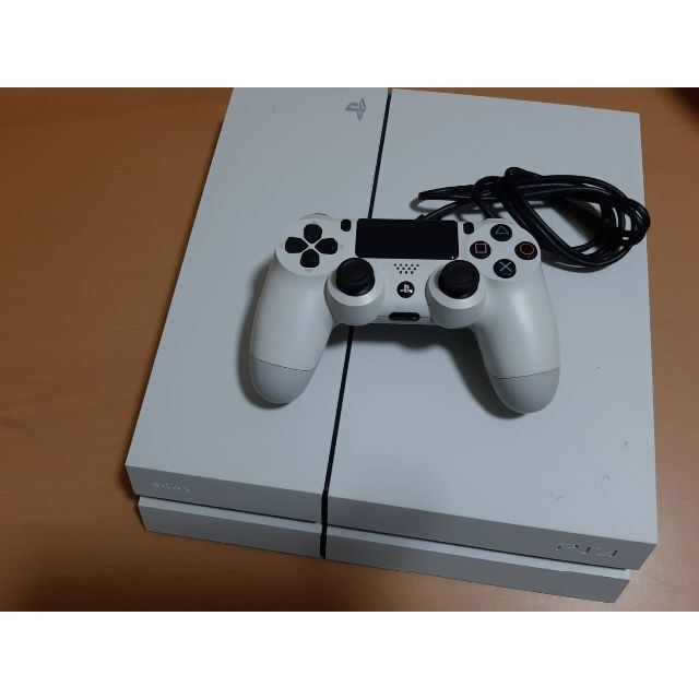 PS4 CUH-1200A 500GB ホワイト 本体と電源コード