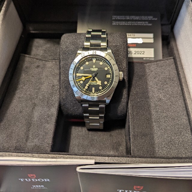 Tudor(チュードル)のK-555-R-様専用 TUDOR チューダー ブラックベイプロ M79470 メンズの時計(腕時計(アナログ))の商品写真