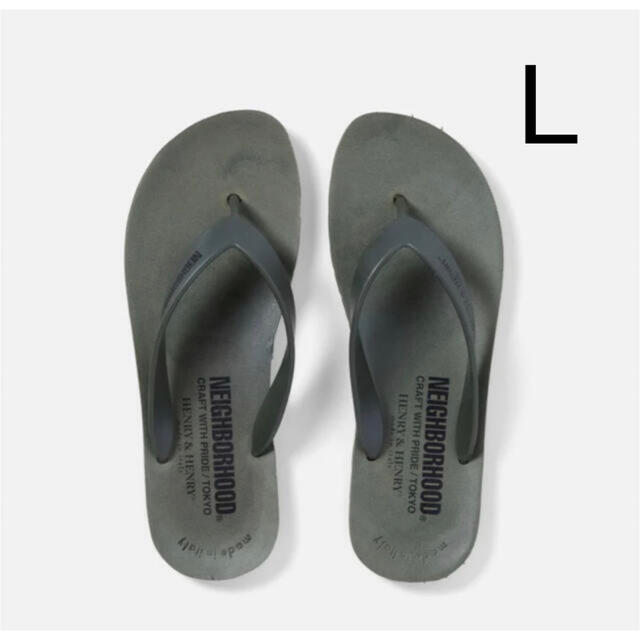 NEIGHBORHOOD(ネイバーフッド)のNEIGHBORHOOD HENRY & HENRY / RB-SANDAL メンズの靴/シューズ(サンダル)の商品写真