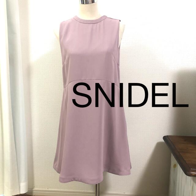 SNIDEL(スナイデル)のSnidel❣️スナイデルのスレアーワンピース レディースのワンピース(ひざ丈ワンピース)の商品写真