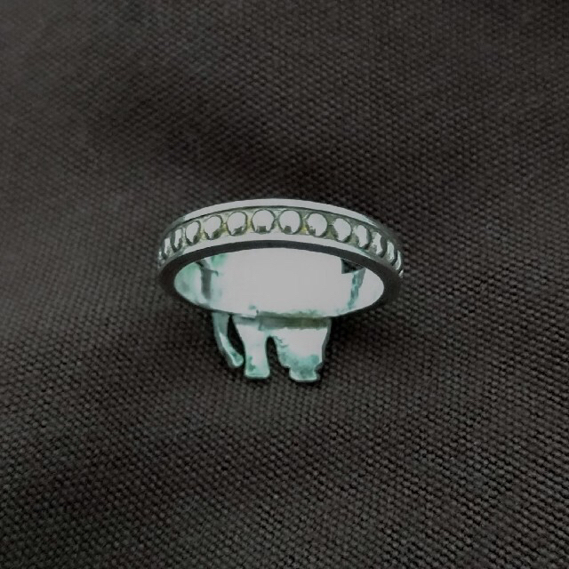 エレファント シルバー リング silver ラッキー 象 Ring 銀 ゾウ レディースのアクセサリー(リング(指輪))の商品写真