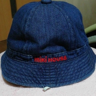ミキハウス(mikihouse)のMIKI HOUSE.レトロ帽子　52㎝(帽子)