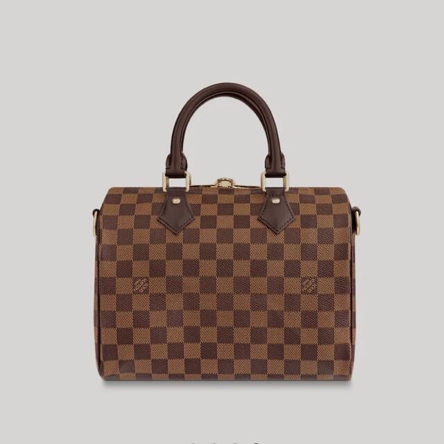 激安の VUITTON LOUIS - ダミエ バンドリエール スピーディ25 ルイ