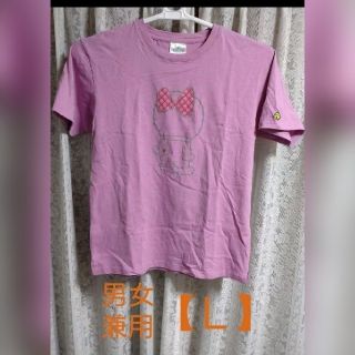 ドラミちゃん　Tシャツ　【Ｌ】男女兼用　ピンク系　未来デパート(Tシャツ(半袖/袖なし))