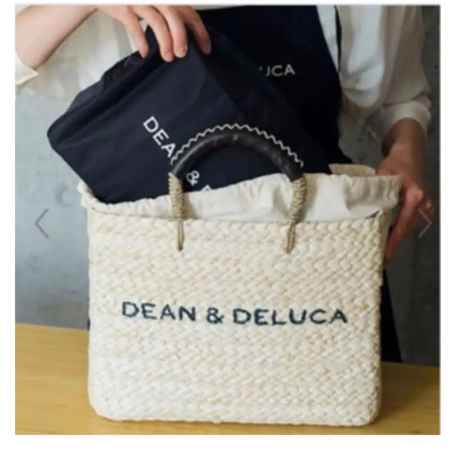 DEAN & DELUCA(ディーンアンドデルーカ)のDEAN＆DELUCA×BEAMS COUTURE　保冷カゴバッグ レディースのバッグ(かごバッグ/ストローバッグ)の商品写真