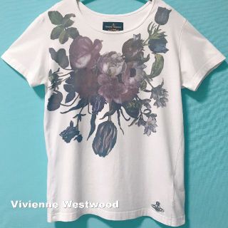 ヴィヴィアンウエストウッド(Vivienne Westwood)の【Vivienne Westwood】ボタニカル 刺繍ORBロゴ Tシャツ(Tシャツ(半袖/袖なし))