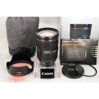 キヤノン(Canon)の【付属品多】Canon キヤノン EF 24-70mm F2.8L II USM(レンズ(ズーム))