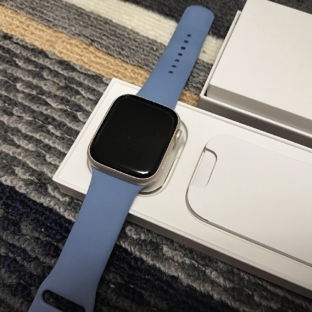 【美品】Apple Watch series7 GPS スターライト