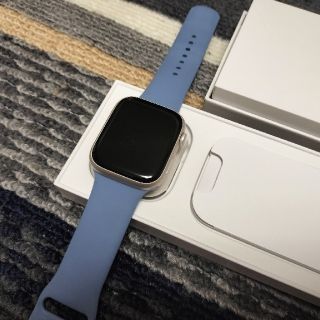 アップルウォッチ(Apple Watch)の【美品】Apple Watch series7 GPS スターライト(その他)