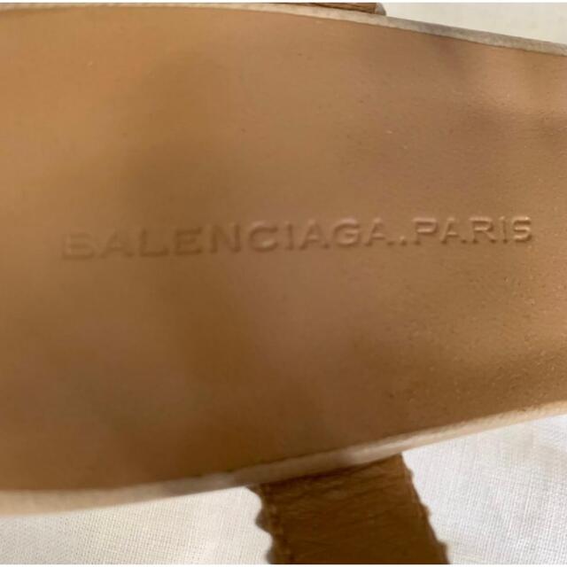 Balenciaga(バレンシアガ)のBALENCIAGA バレンシアガ ザシティ サンダル レザー ベージュ系 レディースの靴/シューズ(サンダル)の商品写真