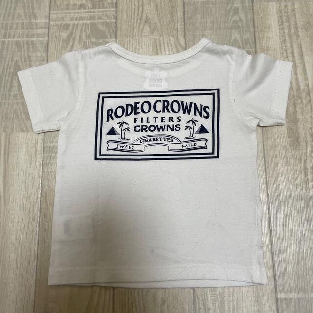 RODEO CROWNS(ロデオクラウンズ)のRODEO CROWNS 【XS】 キッズ/ベビー/マタニティのキッズ服男の子用(90cm~)(Tシャツ/カットソー)の商品写真