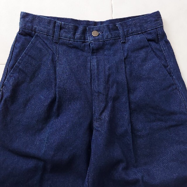 【新品 未使用】80s デニム パンツ スラックス テーパードデニム メンズのパンツ(デニム/ジーンズ)の商品写真
