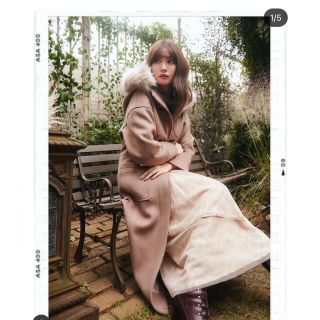 ハーリップトゥ(Her lip to)のFaux Fur Hoodie Duffle Coat(ダッフルコート)