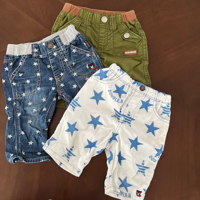 mikihouse(ミキハウス)の【90】ミキハウス　ダブルビー パンツセット キッズ/ベビー/マタニティのキッズ服男の子用(90cm~)(パンツ/スパッツ)の商品写真