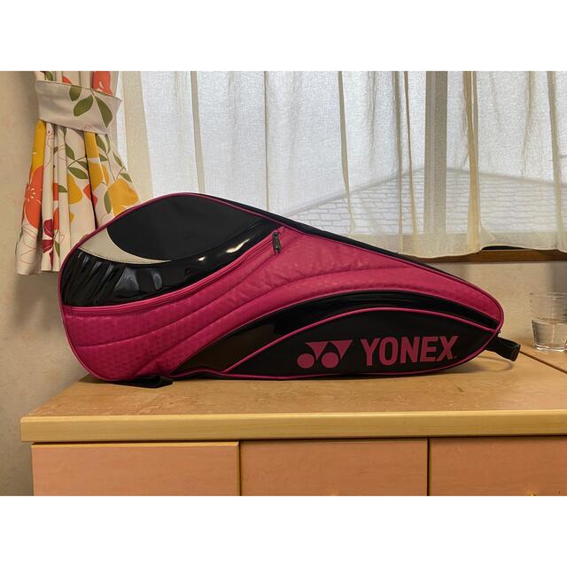 YONEX(ヨネックス)のYONEX ラケットバック　ピンク スポーツ/アウトドアのテニス(バッグ)の商品写真