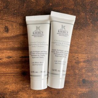 キールズ(Kiehl's)のキールズ　スクラブ洗顔　30ml 2本セット　美容液付き(洗顔料)