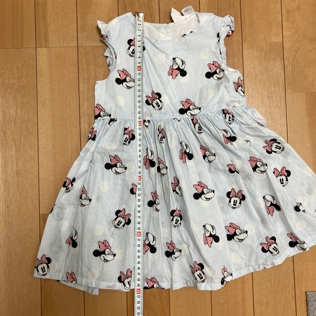 H&M(エイチアンドエム)のH&M ミニーワンピース　90 キッズ/ベビー/マタニティのキッズ服女の子用(90cm~)(ワンピース)の商品写真