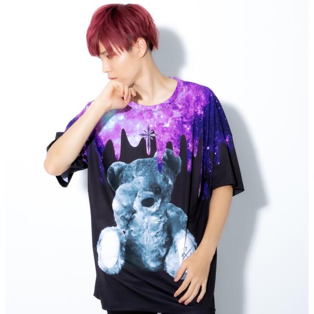 MILKBOY(ミルクボーイ)のTRAVAS TOKYO Space oozy bear BIG Tシャツ 新品 メンズのトップス(Tシャツ/カットソー(半袖/袖なし))の商品写真