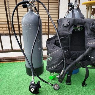 (A275) ダイビング器材 レギュレーターのセットのみ ゲージ付かず 中古品(その他)