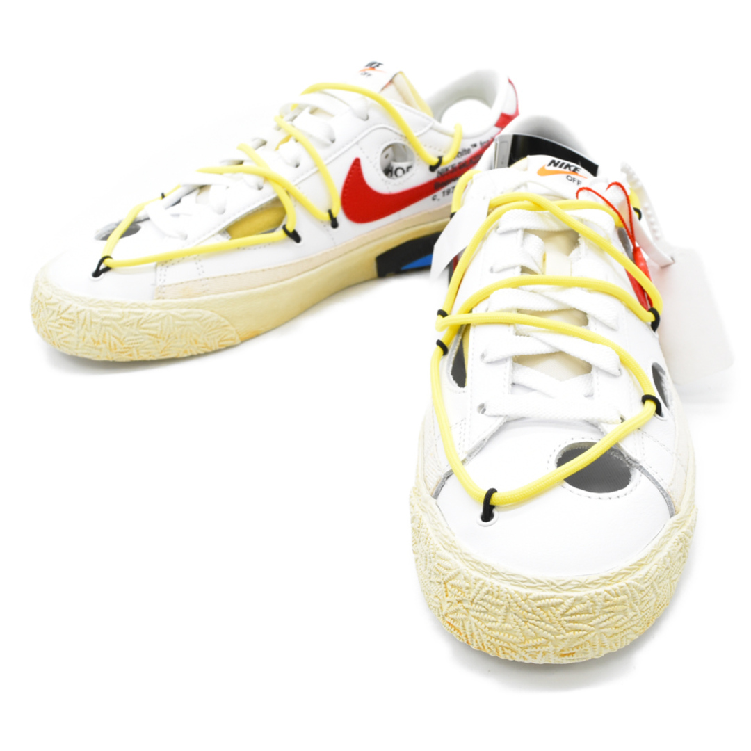 NIKE ナイキ OFF-WHITE BLAZER LOW'77 DH7863-100 オフホワイト ブレーザー ロー ローカットスニーカーUS8.5 ホワイト