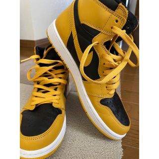 ナイキ(NIKE)のNIKE AIR JORDAN 1 RETRO HI OG pollen(スニーカー)