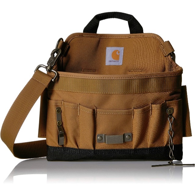 carhartt(カーハート)のカーハート　レガシー　電気技師　ポーチ　茶　●新品　Carhartt メンズのバッグ(ショルダーバッグ)の商品写真