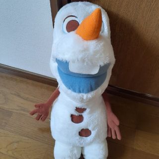 アナと雪の女王　アナ雪　オラフ　ジャンボ　ぬいぐるみ(ぬいぐるみ)