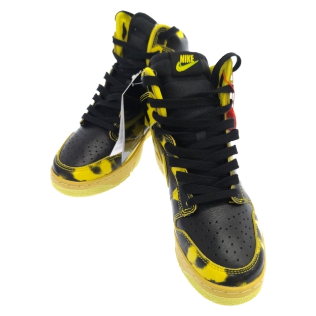 NIKE(ナイキ)のNIKE ナイキ DUNK HI 1985 SP Yellow Acid Wash ダンクハイ イエロー アシッドウォッシュ ハイカットスニーカー US7 イエロー DD9404-001 メンズの靴/シューズ(スニーカー)の商品写真