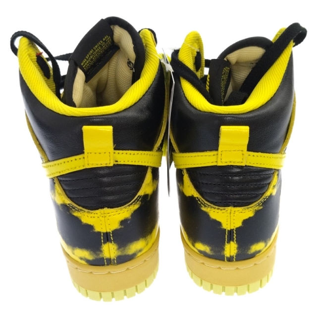 NIKE(ナイキ)のNIKE ナイキ DUNK HI 1985 SP Yellow Acid Wash ダンクハイ イエロー アシッドウォッシュ ハイカットスニーカー US7 イエロー DD9404-001 メンズの靴/シューズ(スニーカー)の商品写真