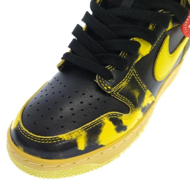 NIKE(ナイキ)のNIKE ナイキ DUNK HI 1985 SP Yellow Acid Wash ダンクハイ イエロー アシッドウォッシュ ハイカットスニーカー US7 イエロー DD9404-001 メンズの靴/シューズ(スニーカー)の商品写真