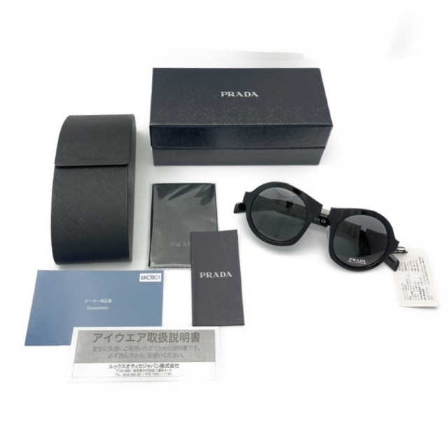 ファッション小物◆◆PRADA プラダ サングラス　 OPR  10XS ブラック