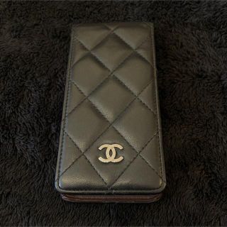 シャネル(CHANEL)のCHANEL シャネル マトラッセ ラムスキン iPhoneケース(iPhoneケース)