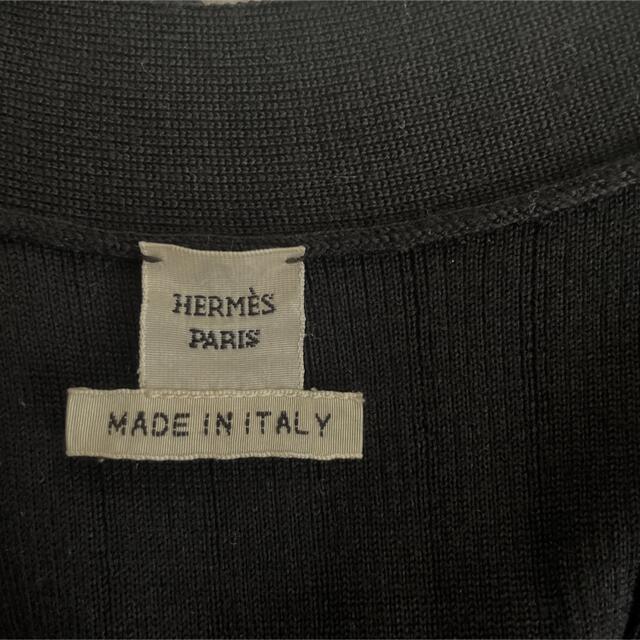 Hermes(エルメス)のHERMES フレアニットワンピース レディースのワンピース(ひざ丈ワンピース)の商品写真