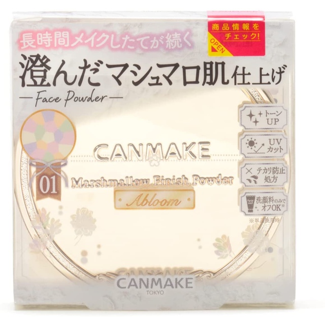 CANMAKE(キャンメイク)のキャンメイク(CANMAKE) マシュマロフィニッシュパウダー Abloom01 コスメ/美容のベースメイク/化粧品(フェイスパウダー)の商品写真