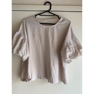 ピュアルセシン(pual ce cin)の【美品】ピュアルセシン バルーンスリーブ コットンTシャツ(Tシャツ(半袖/袖なし))