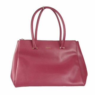 フルラ(Furla)のFurla フルラ 193629 ロゴ Wファスナートート バッグ アマレーナ パープル系【中古】(その他)