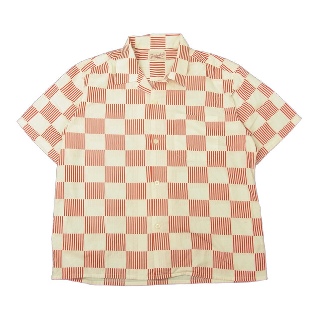 TENDERLOIN テンダーロイン T-CHECK SHT C S/S ストライプ ブロック