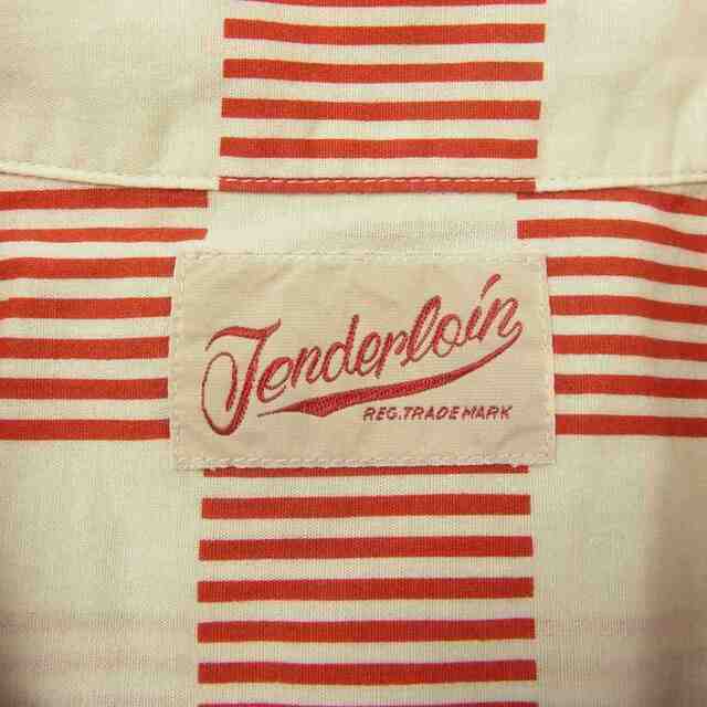 TENDERLOIN テンダーロイン T-CHECK SHT C S/S ストライプ ブロック