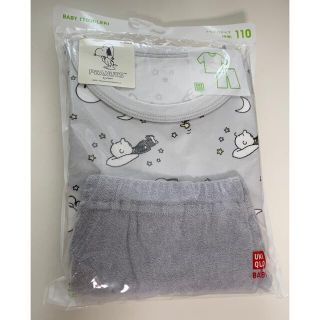 ユニクロ(UNIQLO)の【新品、未使用】 UNIQLO×Peanuts ドライパジャマ110(パジャマ)