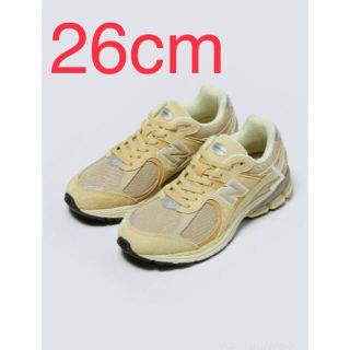 ニューバランス(New Balance)のAURALEE×New Balance 2002R / YELLOW BEIGE(スニーカー)