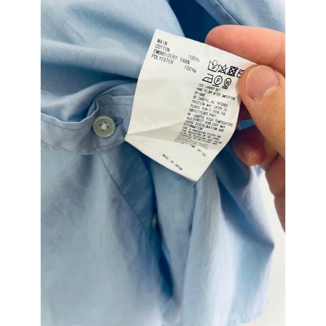 Kolor 20ss スウェット 新品 タグ付 ブルー sacai